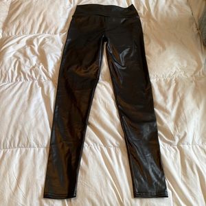 fo leather stretchy pants, never worn, size S